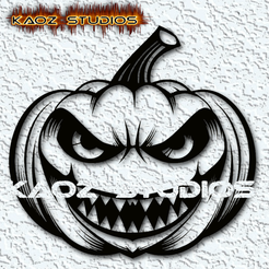 project_20231016_1053040-01.png malvado jack o lantern arte de la pared halloween calabaza decoración de la pared calabaza de miedo