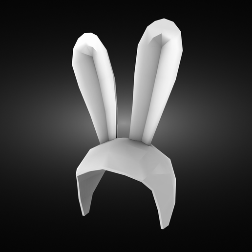 STL file bunny helmet・3D print object to download・Cults