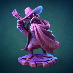 ЧП.70.png Файл STL Миниатюра Darkwing Duck・Дизайн 3D-печати для загрузки3D