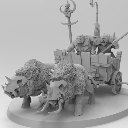 Git Hog Chariot 3D model