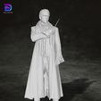 4.jpg Colin Farrell Fantastic Beasts Harry Potter Newt Scamander Action Figures Custom 3D print model