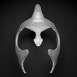 1.png Gorilla Grodd Face Mask - Gamer Cosplay Helmet 3D print model