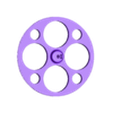 CirclesWheel-4mm-3.5CS-93ID.stl Parametric Robot Wheel (Circles)