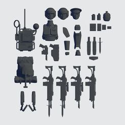 FULL1.jpg 1/12 Imperial Guard Armor Conversion Kit for Black Series Figure