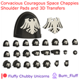 Raven-Guard-Shoulder-Pads-New-3.png Corvacious Couragous Space Chappies Shoulder Pads and 3D Transfers