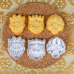 reyessinazules.png Three kings cookie cutters
