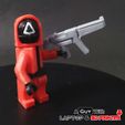 3.jpg Free STL file Mini Figurine Guard 5cm・3D printing design to download