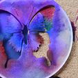 r do 25) oii os a, te » 7 RO OR a oy met wee] EY ee ; 5 re t a ( apie Gh FC a : , ‘ . ie . Stencil Butterfly - (Fit round coasters)