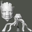 Groot-Gurdians-of-the-galaxy-Vol3-STL.jpg Spider Groot GOTGV3