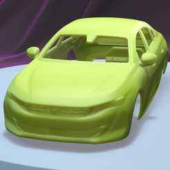 a001.png STL file PEUGEOT 508 2019 (1/24) printable car body・3D printable model to download