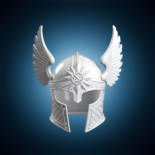 Valkyrie Crown Helm 3D Print Model