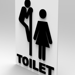 Fichier 3D M. Piston dans les toilettes 🎨・Plan à imprimer en 3D à  télécharger・Cults
