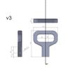 trolley-v12_v3-screw-m5.jpg EUC carrying handle Inmotion V12