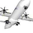 4.png Airplane Passenger Transport space Download Plane 3D model Vehicle Urban Car Wheels City Plane 5