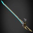 AquilaFavoniaClassic3.jpg Genshin Impact Aquila Favonia Sword for Cosplay
