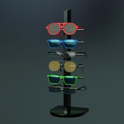 Free STL file EXPOSITOR GAFAS・3D printer model to download・Cults