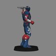 05.jpg Iron Patriot - Ironman 3 LOW POLY 3D PRINT