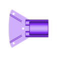 tool_net_base_v1.stl Fifish V6 V6s universal payload holder for tools, retrieval hook, gripper, net, clamp.