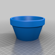 pot.png Free STL file Pot, with Tray・Model to download and 3D print