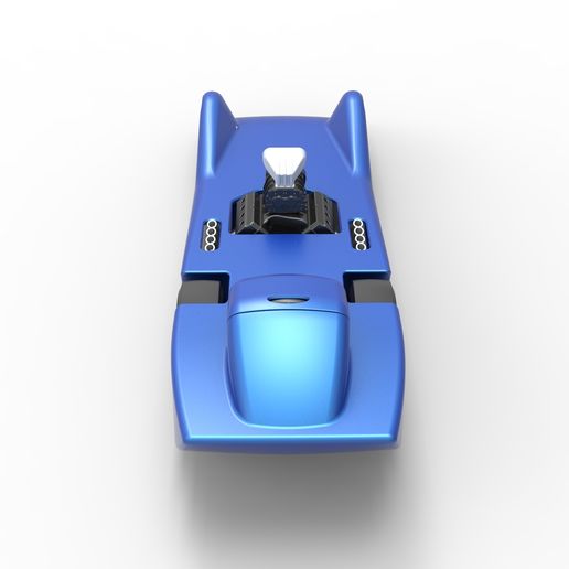 14.jpg Diecast Dragster old school à moteur avant avec coque Version 6 Echelle 1:25