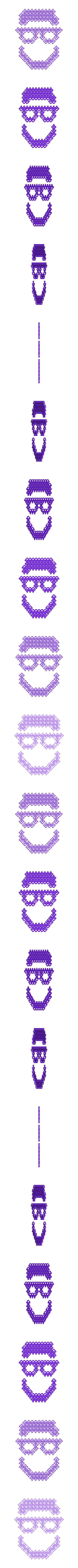 chainmail_flowalistik_multi_josefprusa_part1.stl Chainmail - Çift Ekstrüzyonlu 3D Yazdırılabilir Kumaş