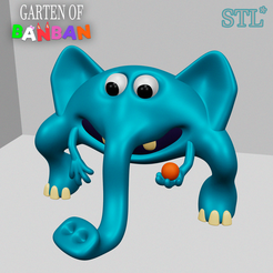 STL file BENITO - New Monster from Garten of Banban 5 & 6, FAN ART