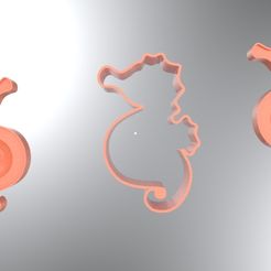 Морской-конек.jpg Fichier STL Forme pour la baignoire・Objet pour impression 3D à télécharger