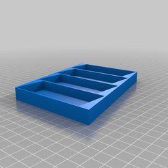 CarHolder.png Archivo 3D gratis Hot Wheels, Matchbox o cualquier coche de fundición 1/64 Pantalla 4x・Modelo para descargar y imprimir en 3D