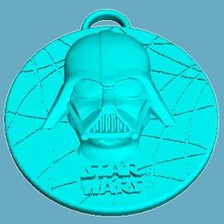 Darth.jpg Star Wars Medallion - Darth Vader