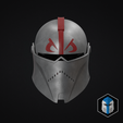 Medieval-Fordo-Phase-2-Front.png Bartok Medieval Captain Fordo Helmets - 3D Print Files