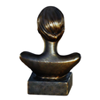 model-3.png Woman portrait modern art sculpture bronze bust