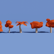 trees orange.png Low Poly Nature Pack