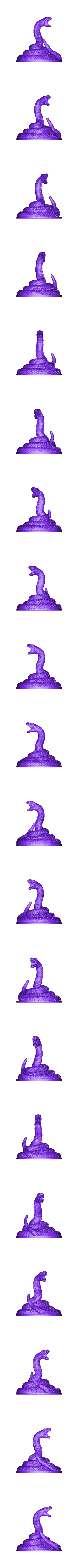 Snake.obj Nagini - Harry Potter