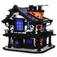 0.jpg MAISON 3 HOUSE HOME CHILD CHILDREN'S PRESCHOOL TOY 3D MODEL KIDS TOWN KID Cartoon Building 0