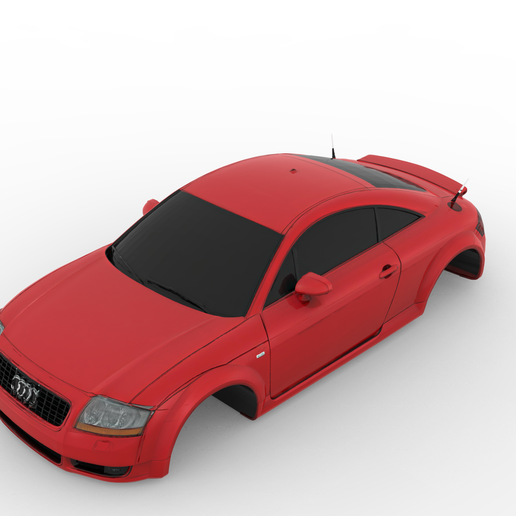 2002 Audi TT 8N 1.8T quattro – Detailed 3D Car Body Model