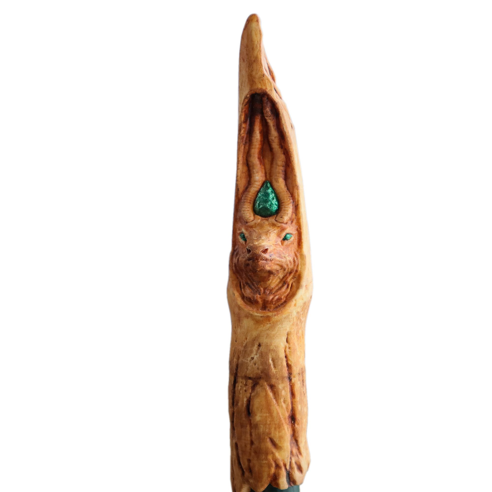 4.jpg STL file Elk Wood Wand - Spirit Animal・Design to download and 3D print, tolgaaxu