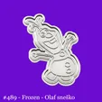 olaf-cela-figura.webp Frozen - Olaf cookie cutter