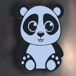 2022-04-03-02_58_40-FUSION-TEAM.png Archivo STL Lámpara "Baby Panda・Objeto para impresora 3D para descargar