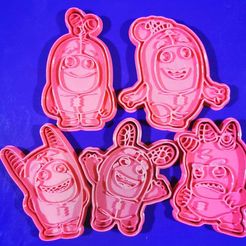 tewt.jpeg Fichier 3D cookie cutter oddbods・Design pour imprimante 3D à télécharger