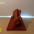 Dune_bull_statue_bullfighter15_155617125.jpg Archivo 3D Estatua del Toro de las Dunas・Objeto de impresión 3D para descargar