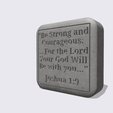 Shapr-Image-2024-01-20-095830.png Tabletop Scripture Stone Strength, motivational inspirational gift, spiritual gift, Bible word