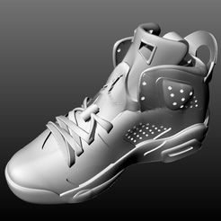 STL file Off-White x Nike Air Jordan 1・3D printer model to