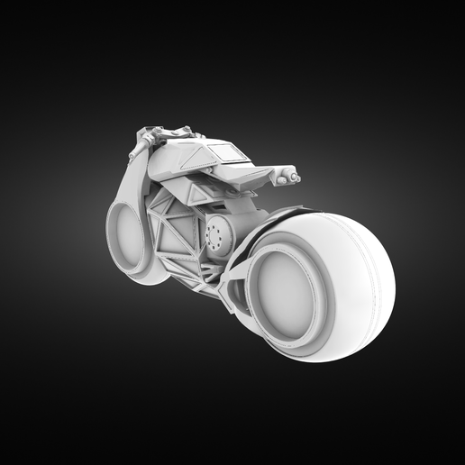 STL file Futuristic motorcycle concept・Model to download and 3D print・Cults