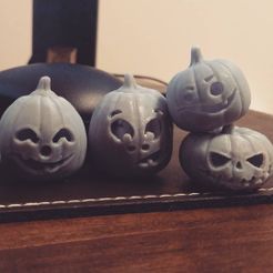 122779517_10158715342544158_7718908502347181777_o.jpg Archivo STL Halloween - Calabazas - Pack 1 Modelo de impresión 3D・Design para impresora 3D para descargar