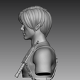 LEON-4.png leon S kennedy Residual Evil bust