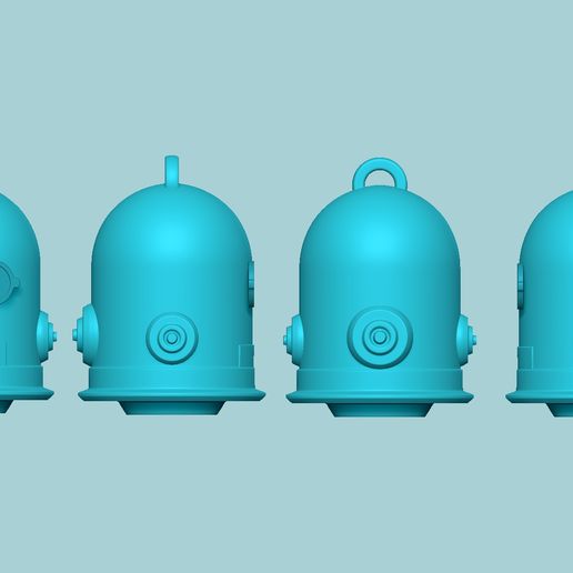 r9.jpg Deadlock Dynamo Head Keychain STL - Game Character