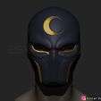 08.jpg The Moon Knight Helmet - Marvel Mask High quality 3D print model