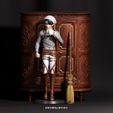 1.jpg Levi Ackerman - Cleaning Outfit - Attack on Titan 3D -STL - 3D PRINTING
