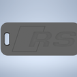 audi-RS2-keyring1.png Audi RS logo emblem keychain keyring