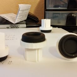3.jpg Free 3D file Vibration reducing corner pieces for (feet) rigidbot.・3D printer model to download